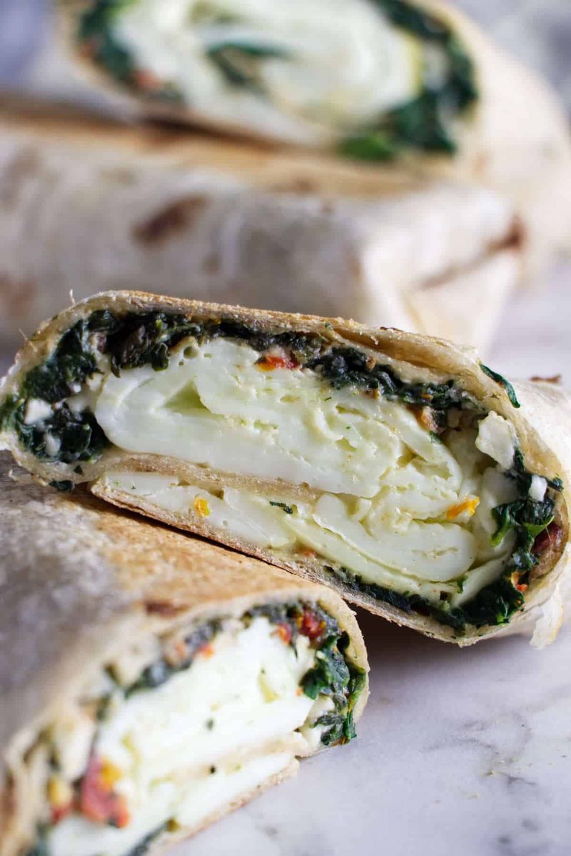 Spinach Feta Artisan Wrap