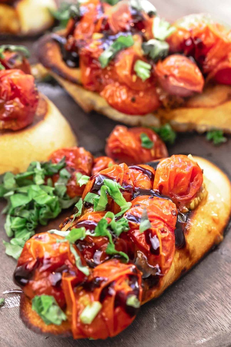 Roasted Tomato Bruschetta