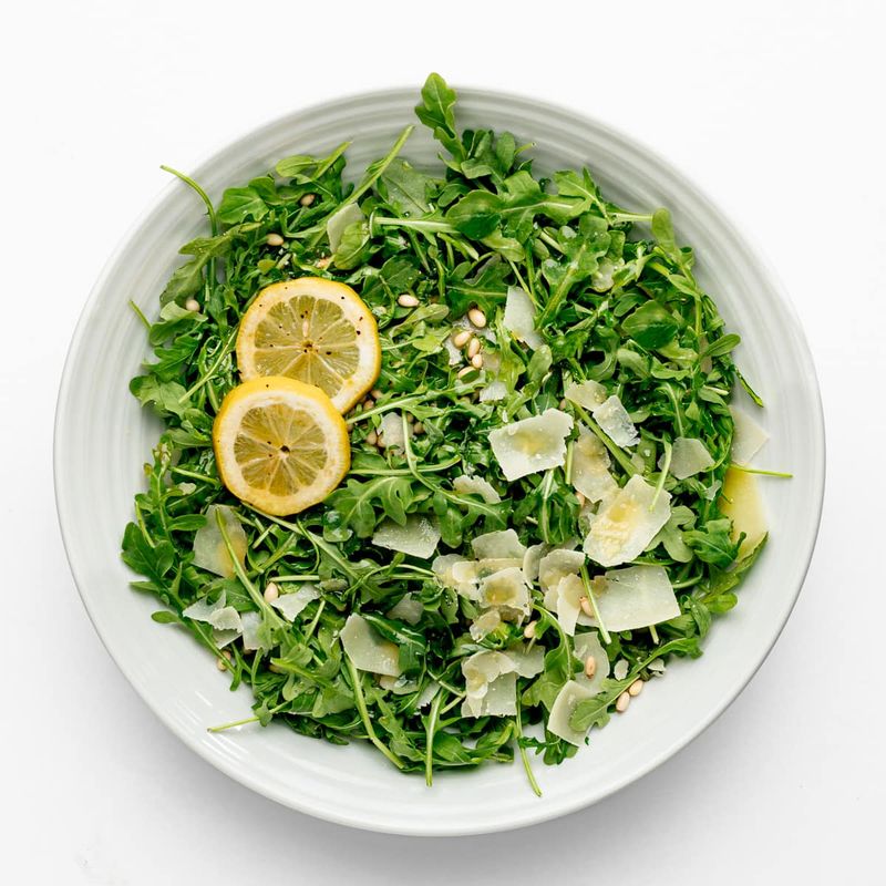 Zesty Arugula With Lemon