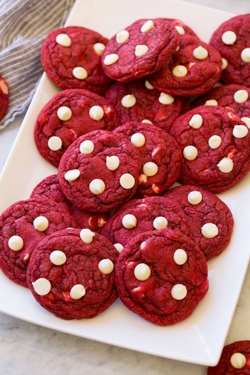 Red Velvet Sour Cream Clouds