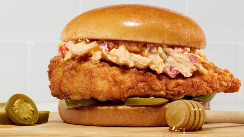 Honey Pimento Chicken Sandwich