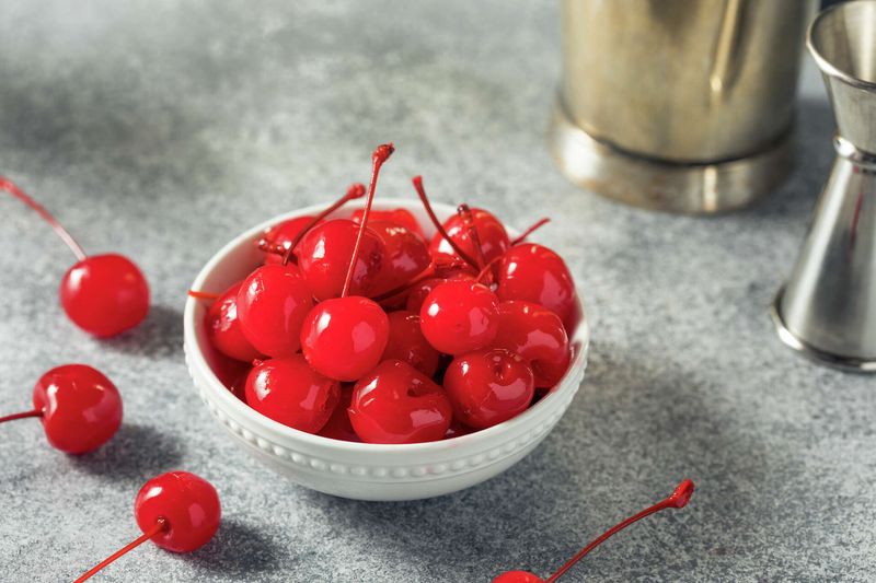 Maraschino Cherries With Banned Dyes