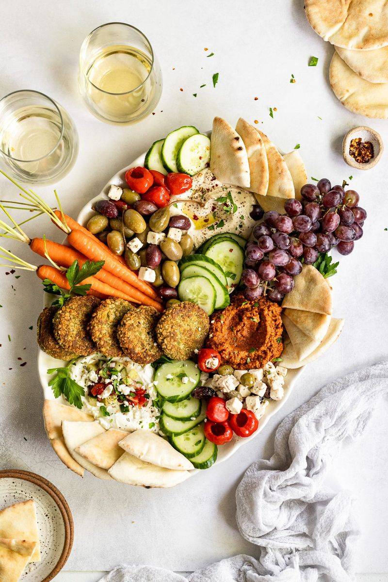 Mini Mediterranean Mezze Platters