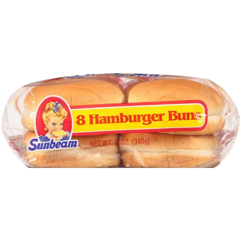 Sunbeam King Size Hamburger Buns