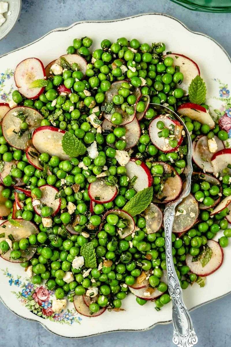 Mediterranean Pea Salad