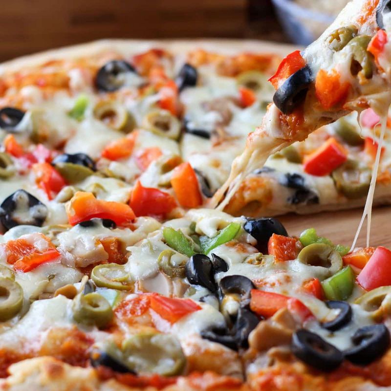 Pizza With Lots Of Toppings