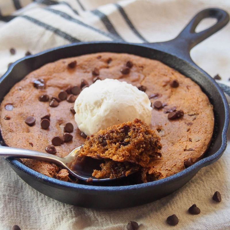 Skillet Cookie For Two