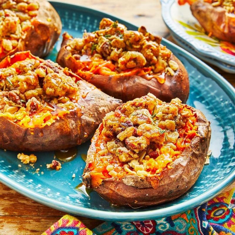 Stuffed Sweet Potato