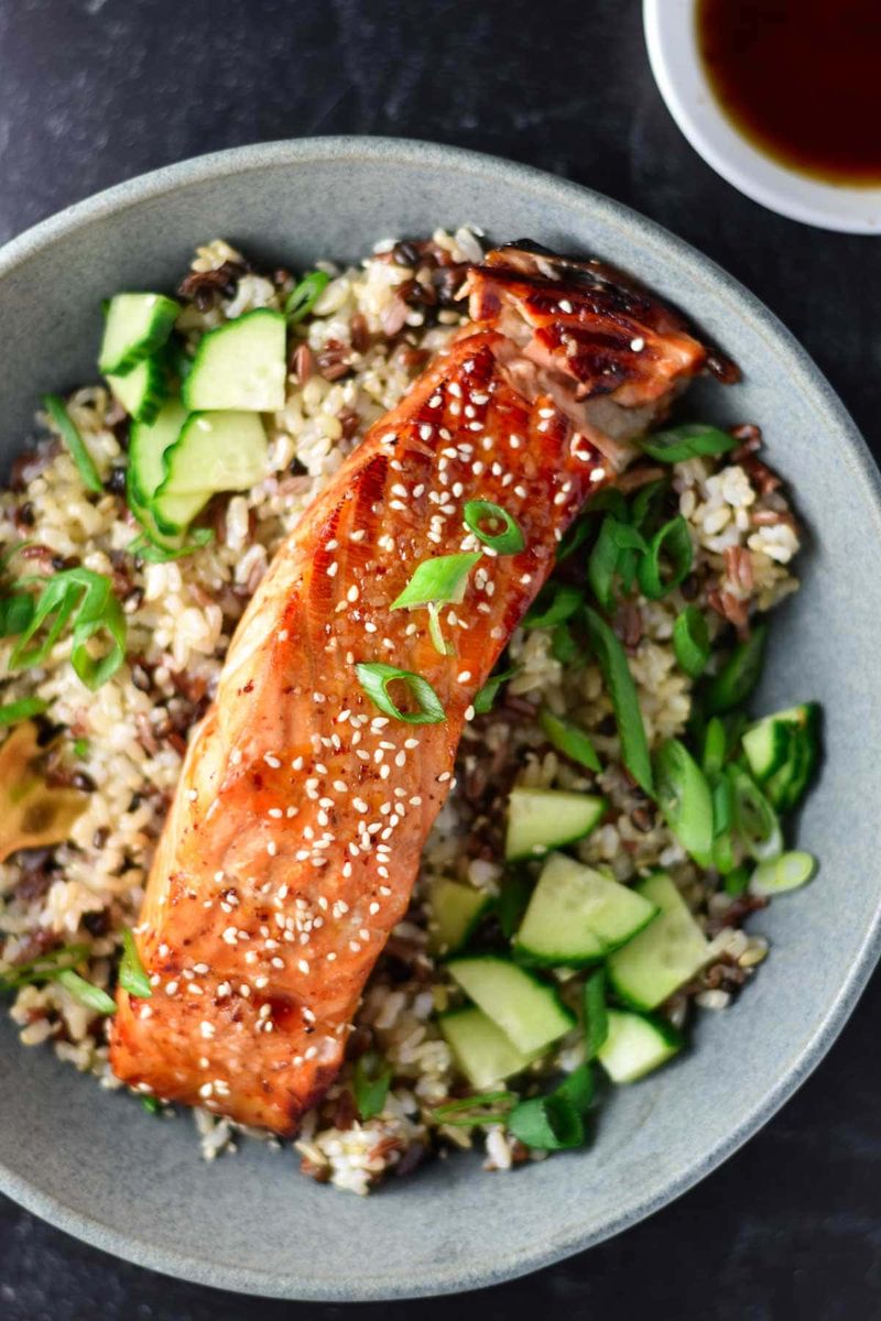 Rice Bowls With Sweet Sauces