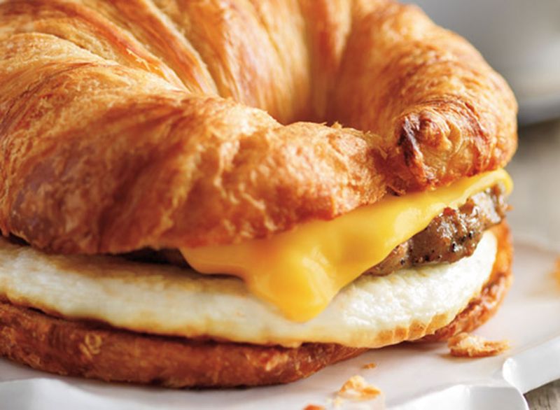 Dunkin’ Sausage, Egg & Cheese Croissant