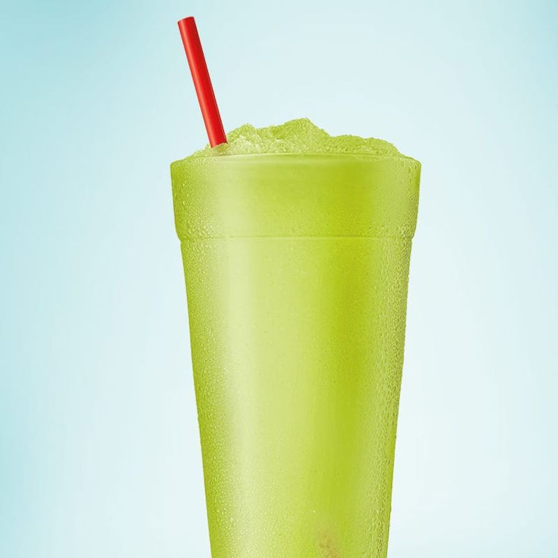Sonic's Pickle Juice Slush Shock