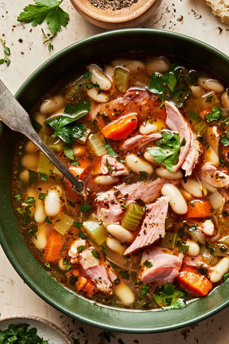Hearty Meat And Bean Soup