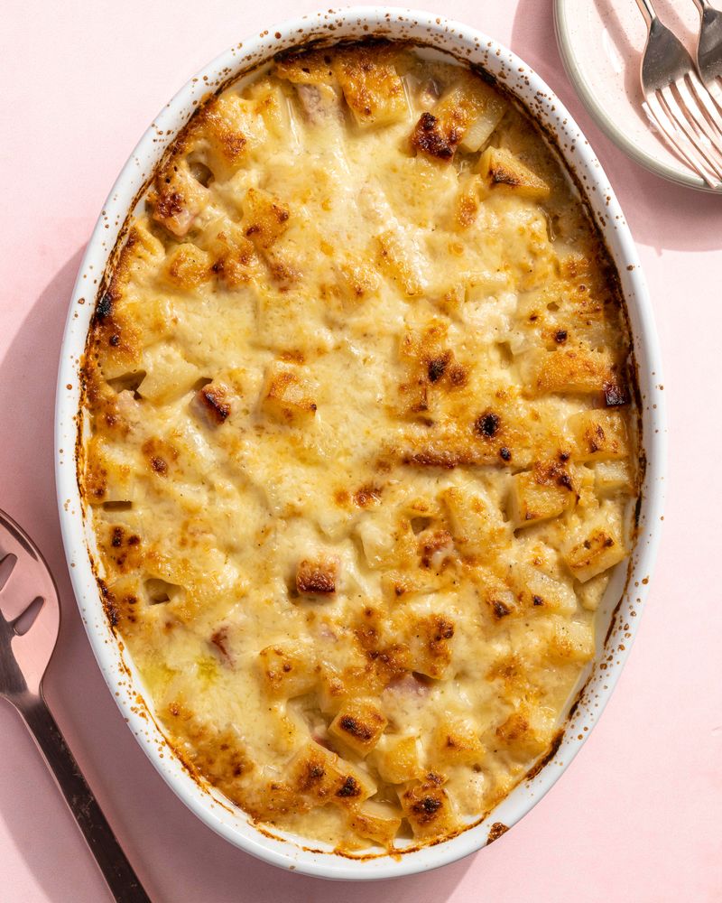 Creamy Meat And Potato Casserole