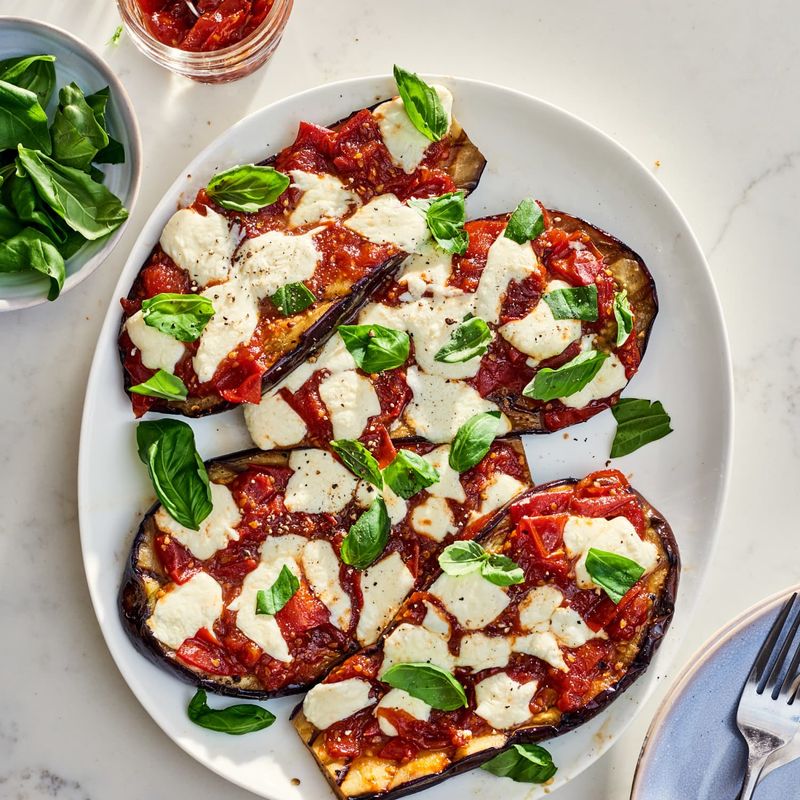 Incredible Eggplant Pizzas