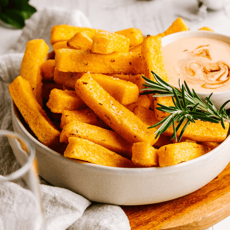 Crispy Baked Polenta Fries