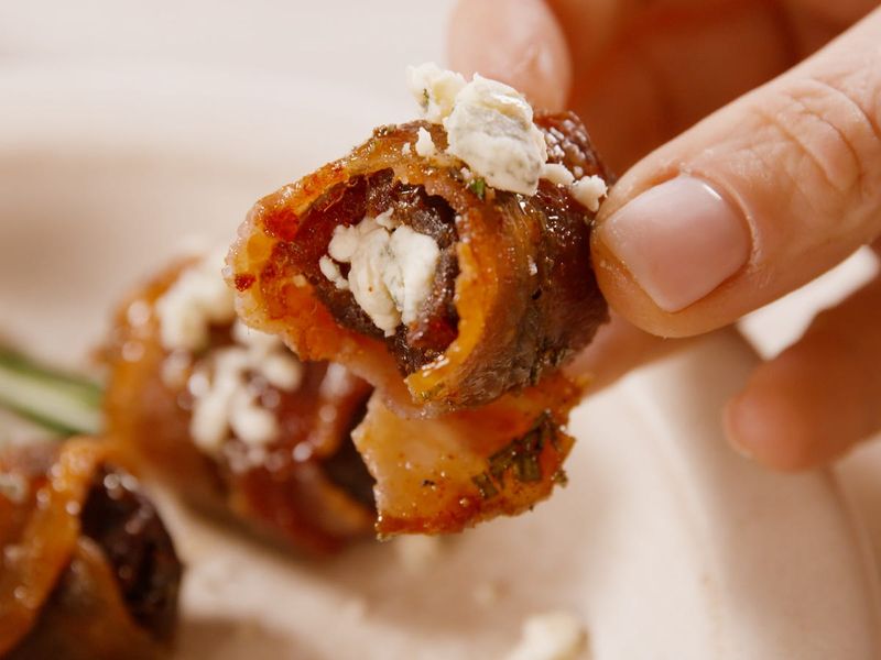 Bacon-Wrapped Dates