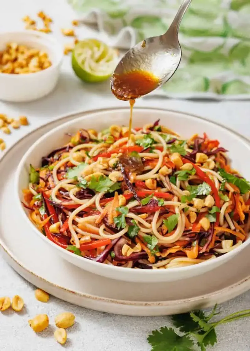 Gingered Spaghetti Salad