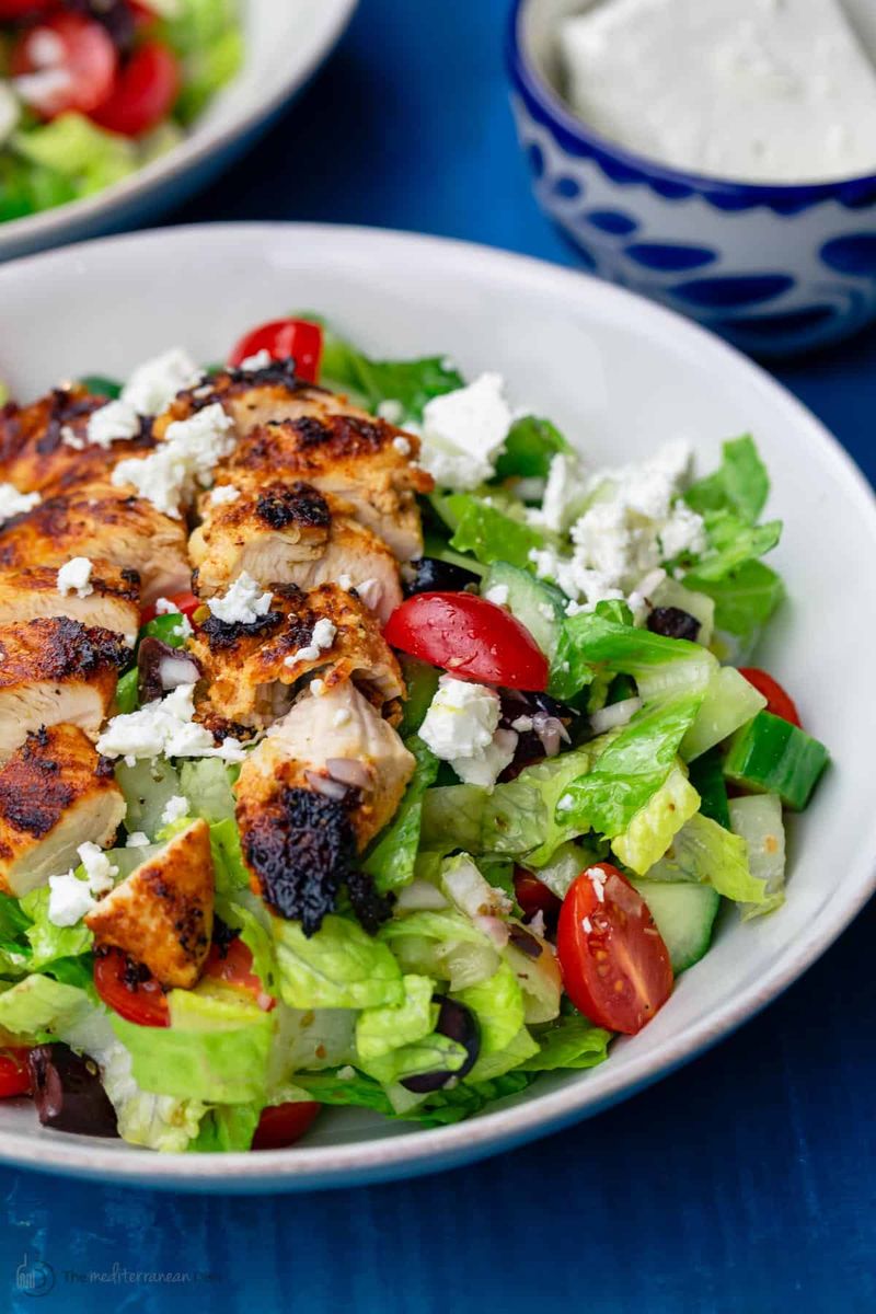Lemon Herb Grilled Chicken Salad