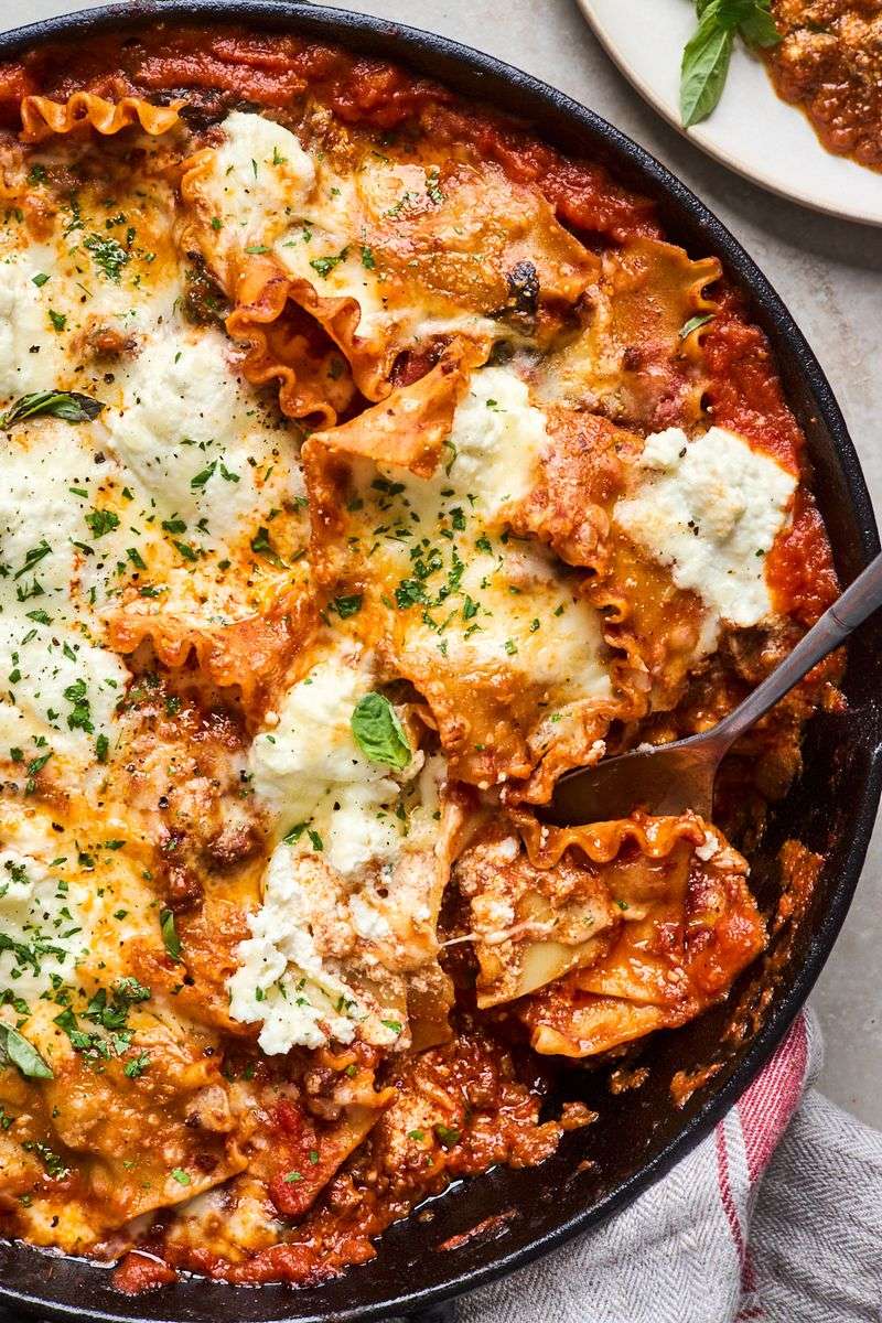 Lazy Lasagna Skillet