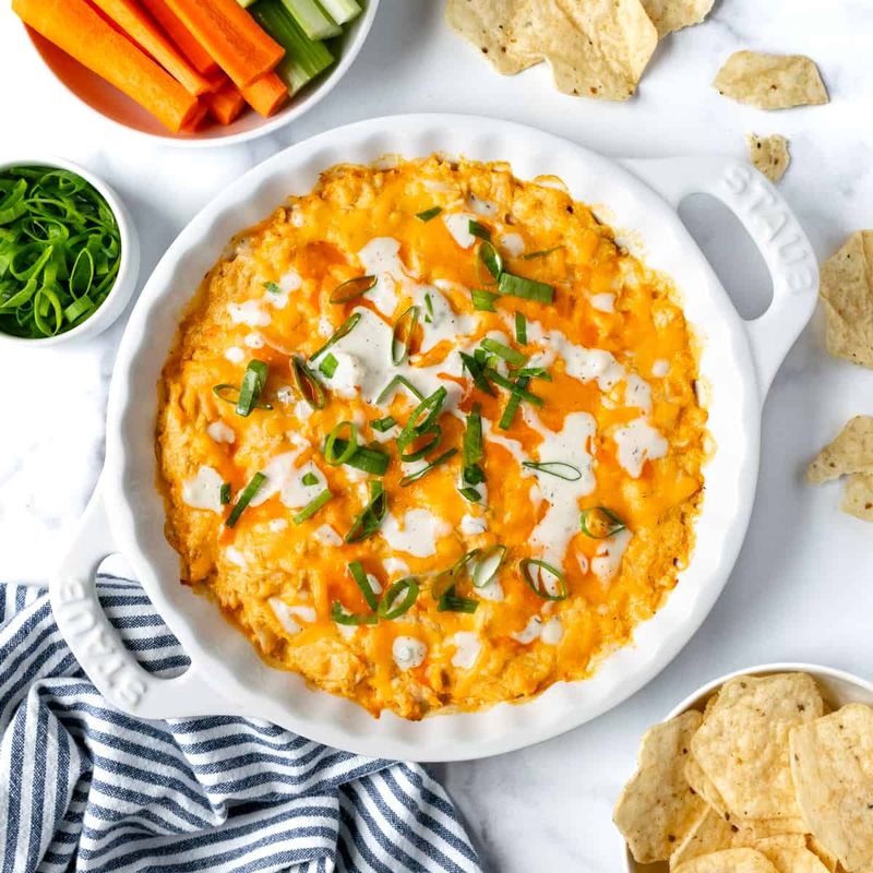 Spicy Buffalo Yogurt Dip