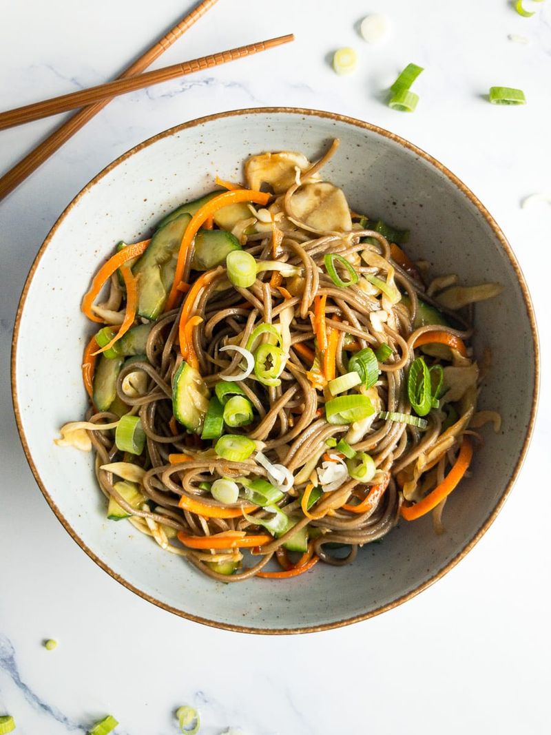 Chilled Soba Noodle Salad