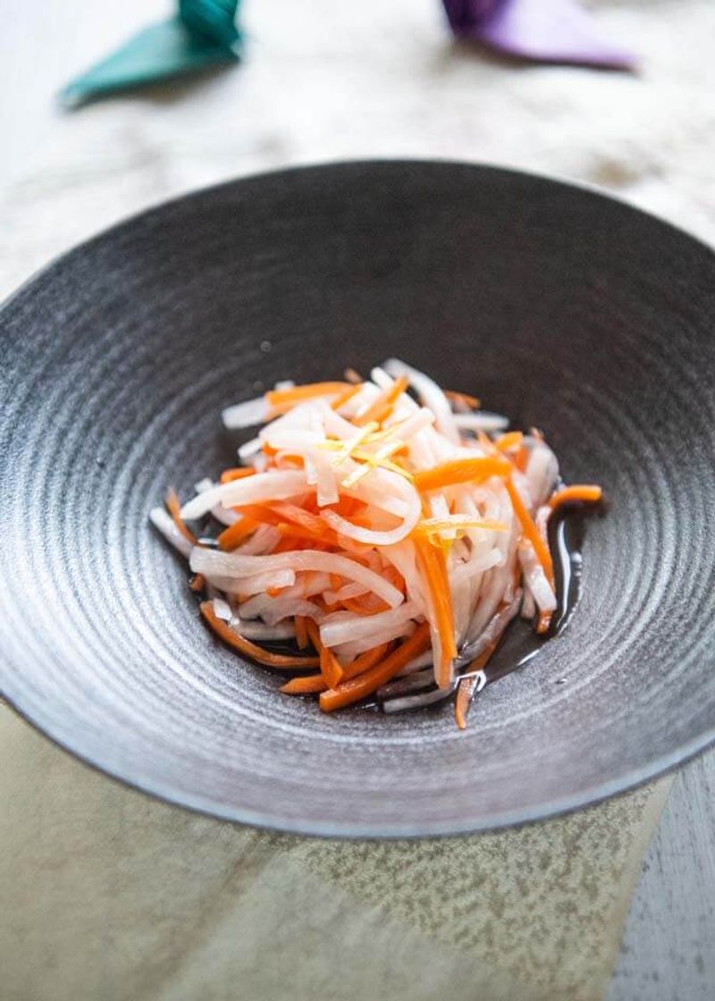 Japanese Daikon-Carrot Slaw