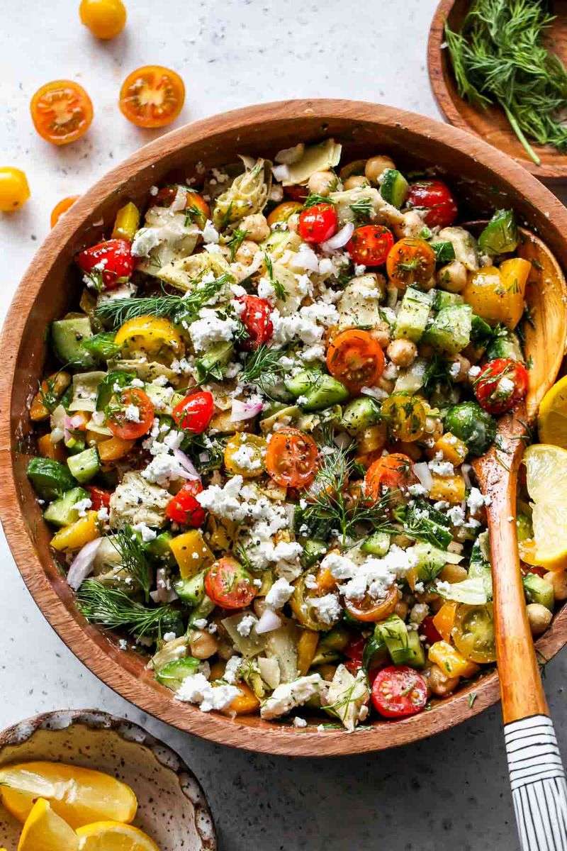 Mediterranean Chickpea Salad