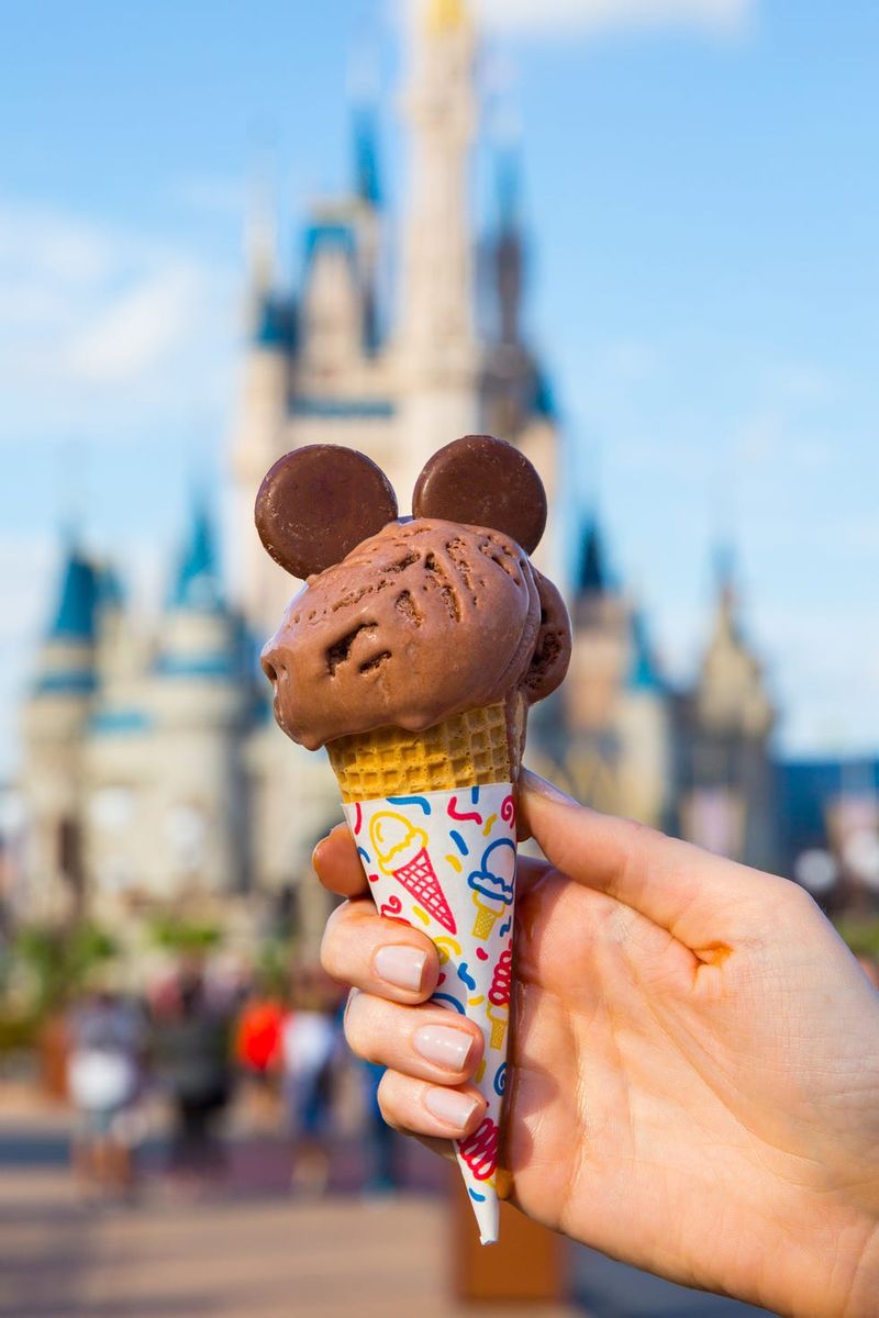Mickey Ice Cream Cone