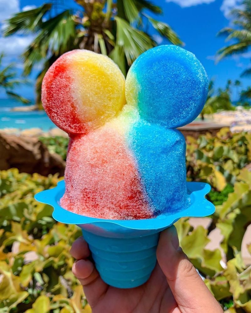 Mickey Shaved Ice