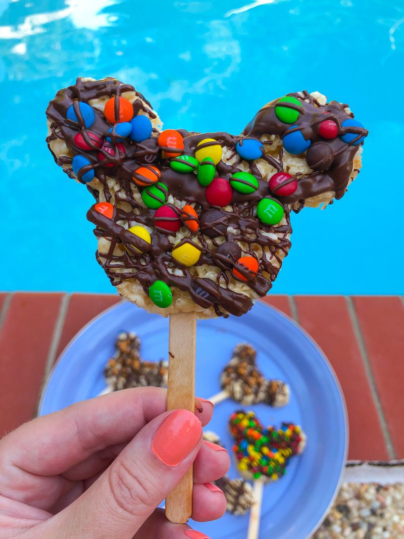 Mickey Rice Krispies Treat