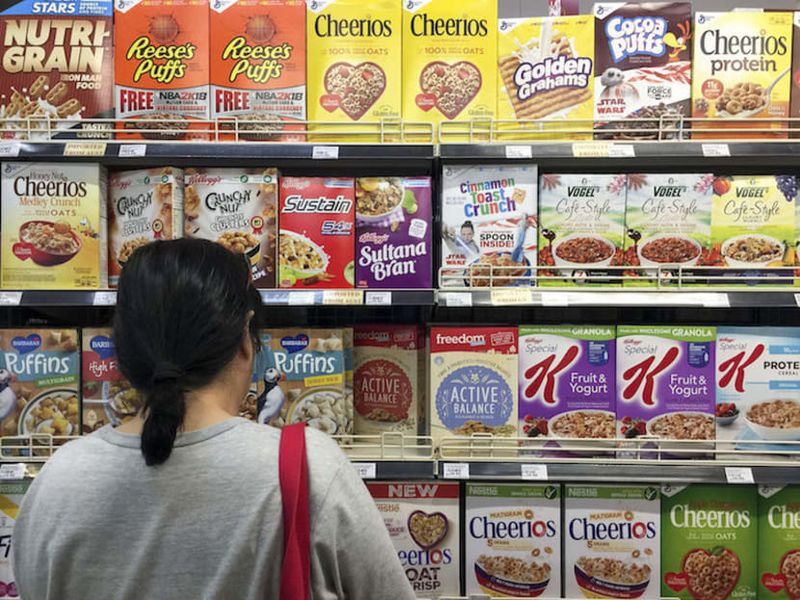 Sugary Breakfast Cereals