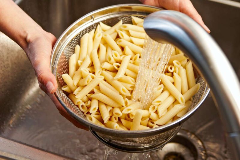 You Should Rinse Pasta After Cooking