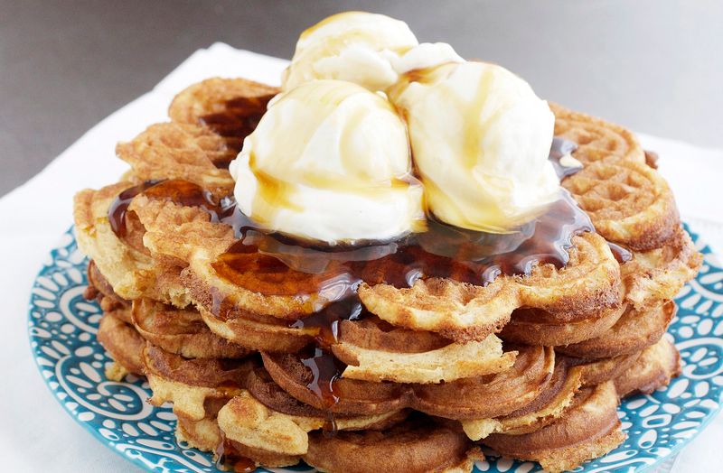 Ice Cream Waffles