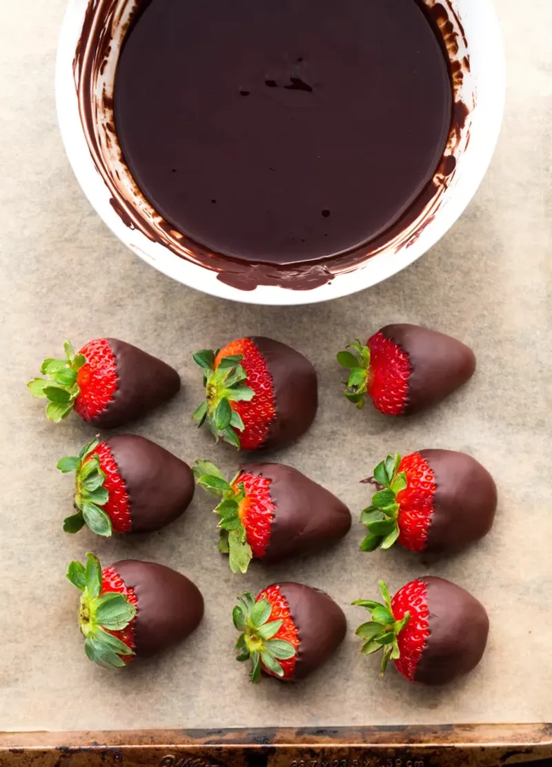 Chocolate Dipped Fruit