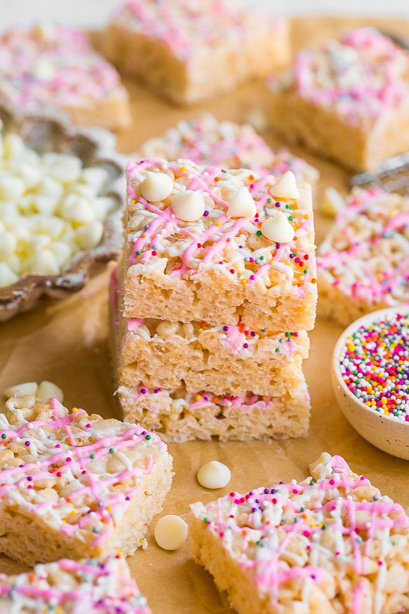 Rice Krispie Treat Squares
