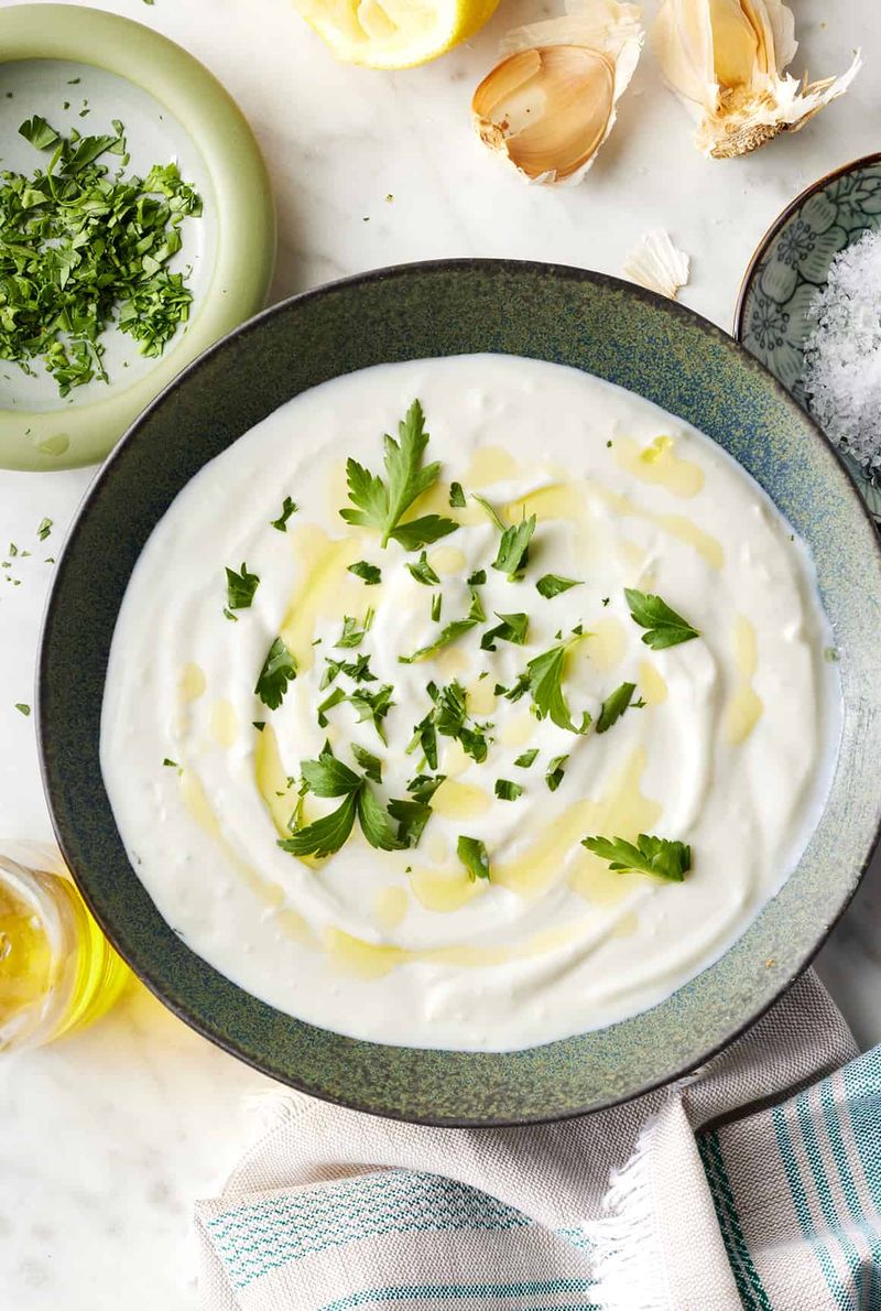 Herby Yogurt Drizzle