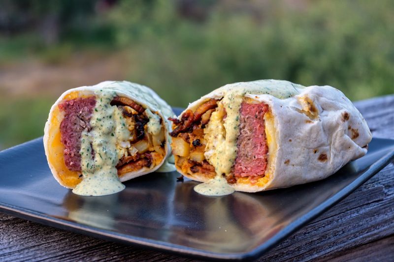 Montana's Bison Burrito