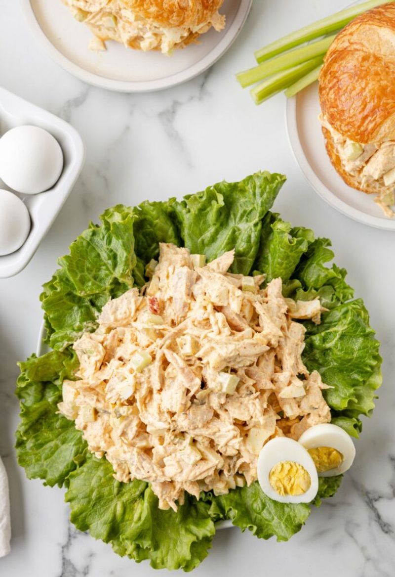 Toss In A Creamy Chicken Salad