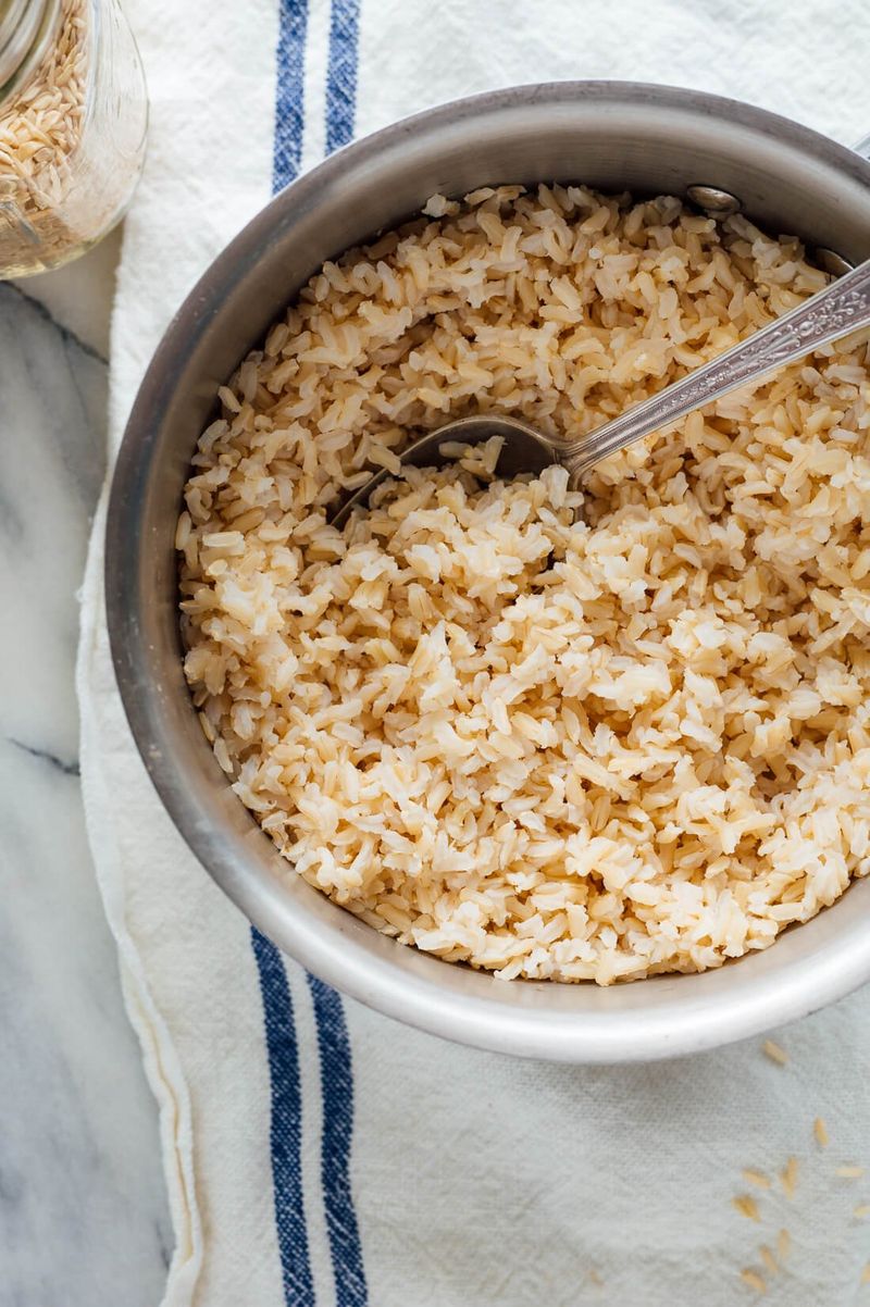 Steamed Brown Rice