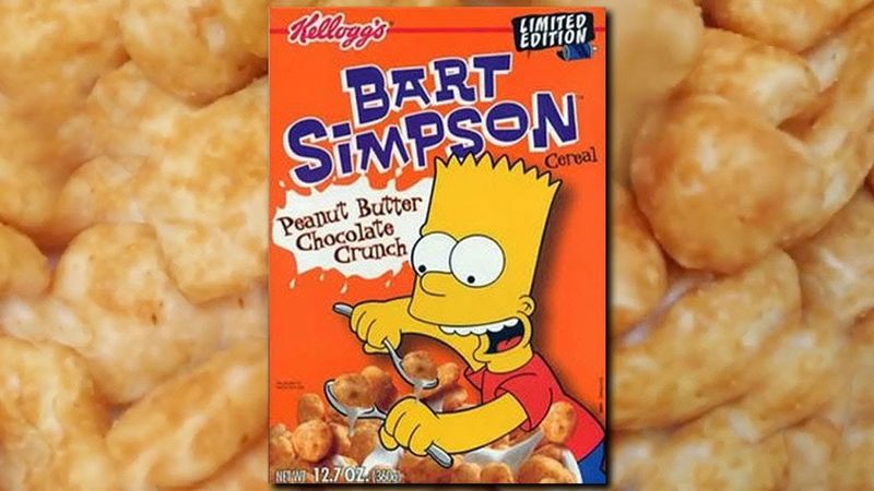 Bart Simpson's Peanut Butter Chocolate Crunch