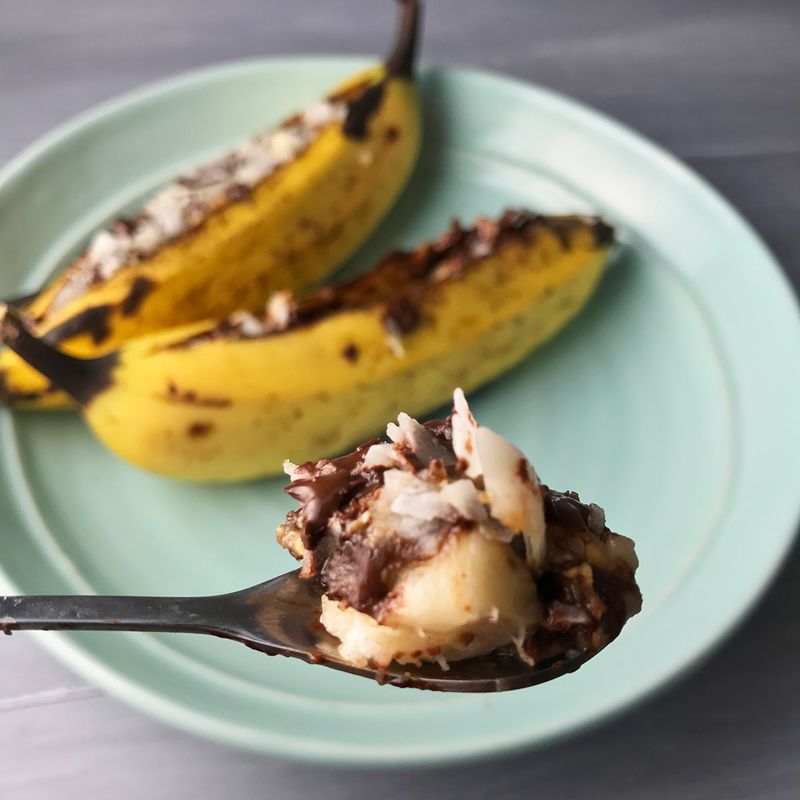 Baked Banana Boats