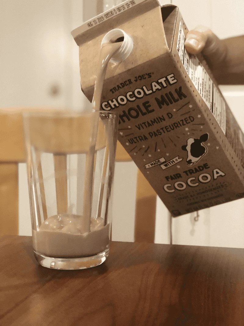 Trader Joe's Chocolate Milk