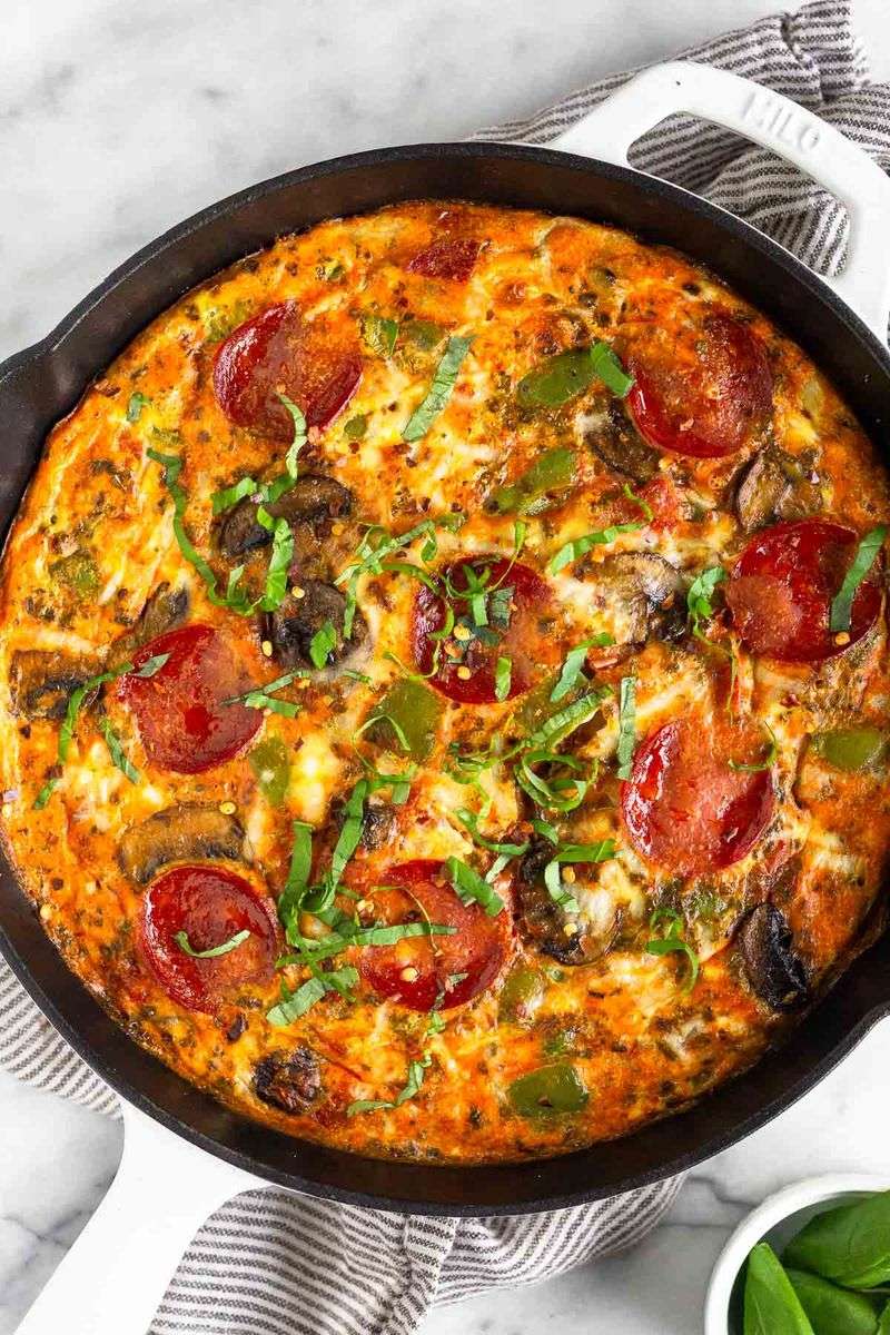 Pizza Frittata Fusion