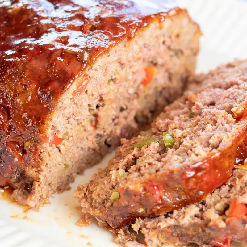Sweet And Sour Glazed Meatloaf