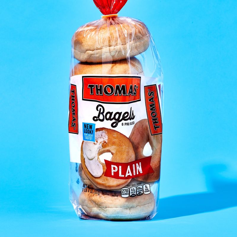 Thomas' New York Style Bagels (Plain)