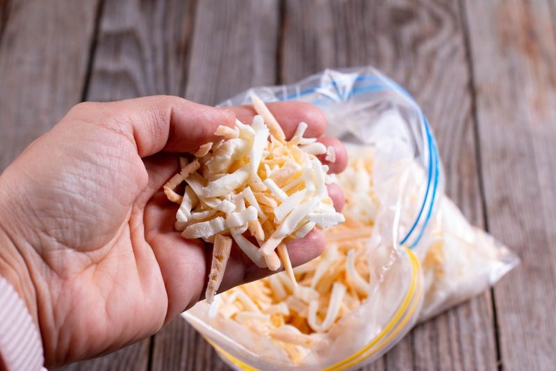 Low-Quality Pre-Shredded Cheese
