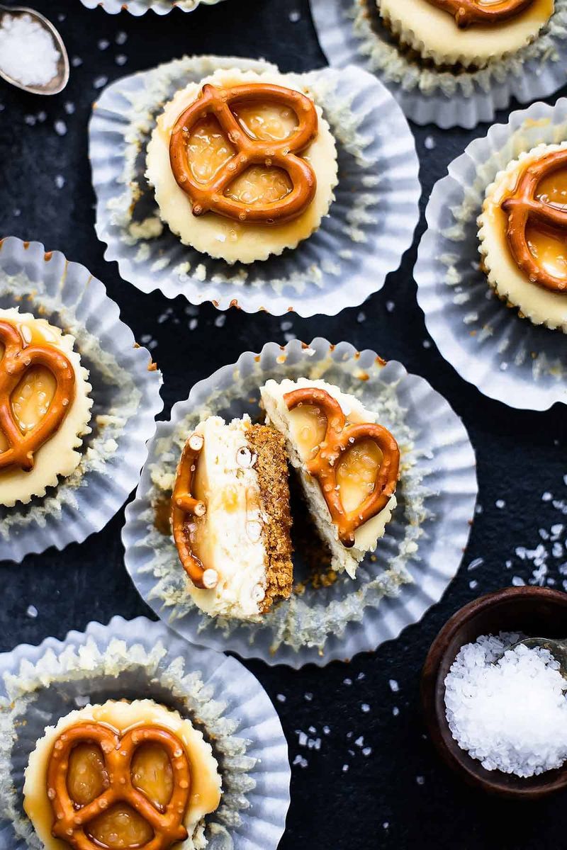 Salted Caramel Pretzel Bites
