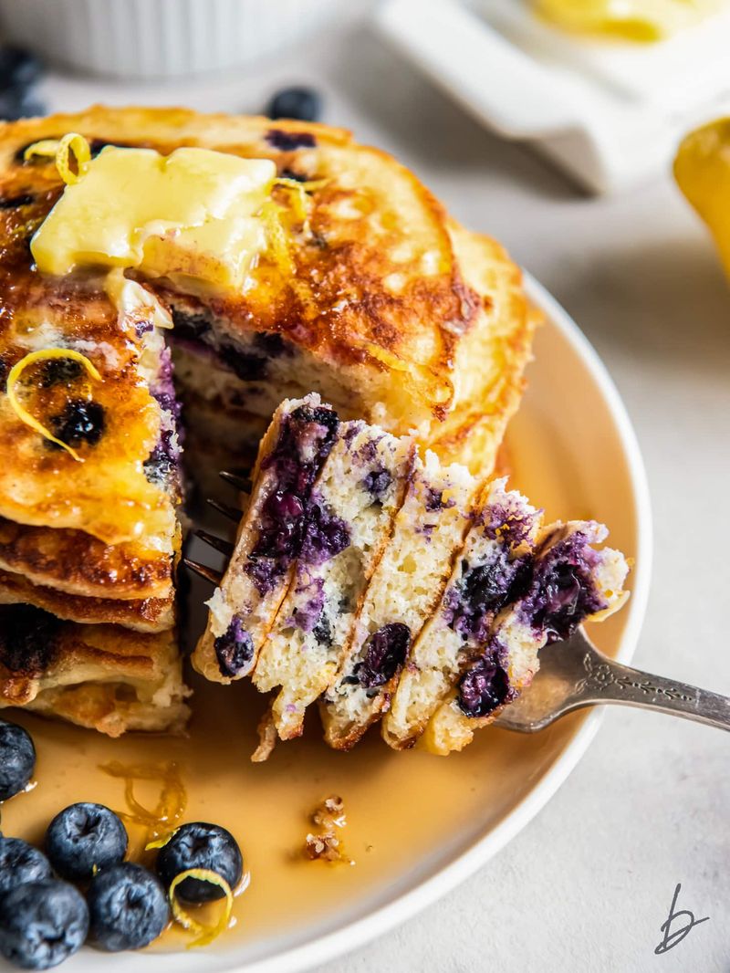 Blueberry Lemon Pancakes