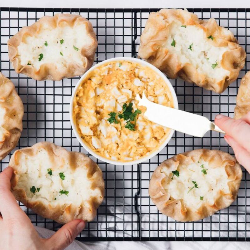 Finnish Karjalanpiirakka (Karelian Pies)