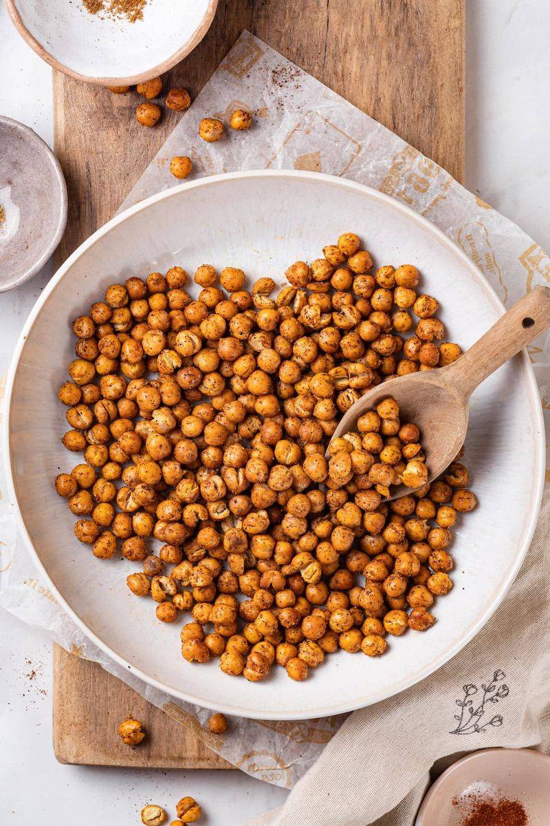 Crispy Roasted Chickpeas